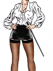 White slut preparatory academy interracial toon porn