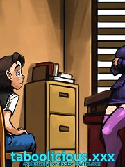 These sex comics about horny mother who prepares special discipline for her son