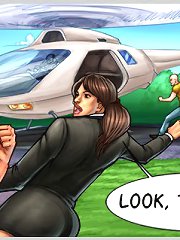 Erotic comics featuring smashing gangbang scenes with hot girls