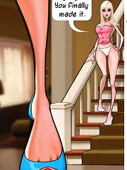 Passionate blonde baring all for her boyfriend in her panties sex cartoon pictures