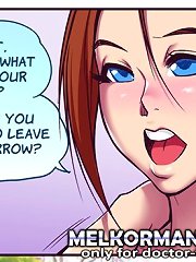 porn comics with brunette that have giant tits and hot ass