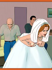 Cuckold comics, interracial cuckold cartoons, cheating wife comic gallery