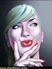 Lesson from the neighbor. Interracial comix from poonnet.com