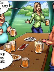 Shocking cartoon porn game with horny kinky dudes sharing huge hard cocks