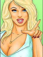 No joke on this free porn comic gallery slut! You just came like a whore for your baby girl!